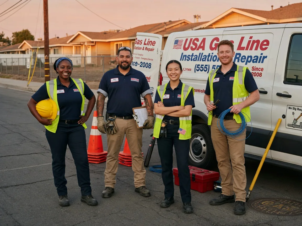Gas Line Installation company in Becker, MN